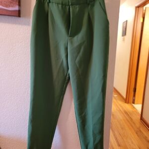 Zara Vibrant Green Pants